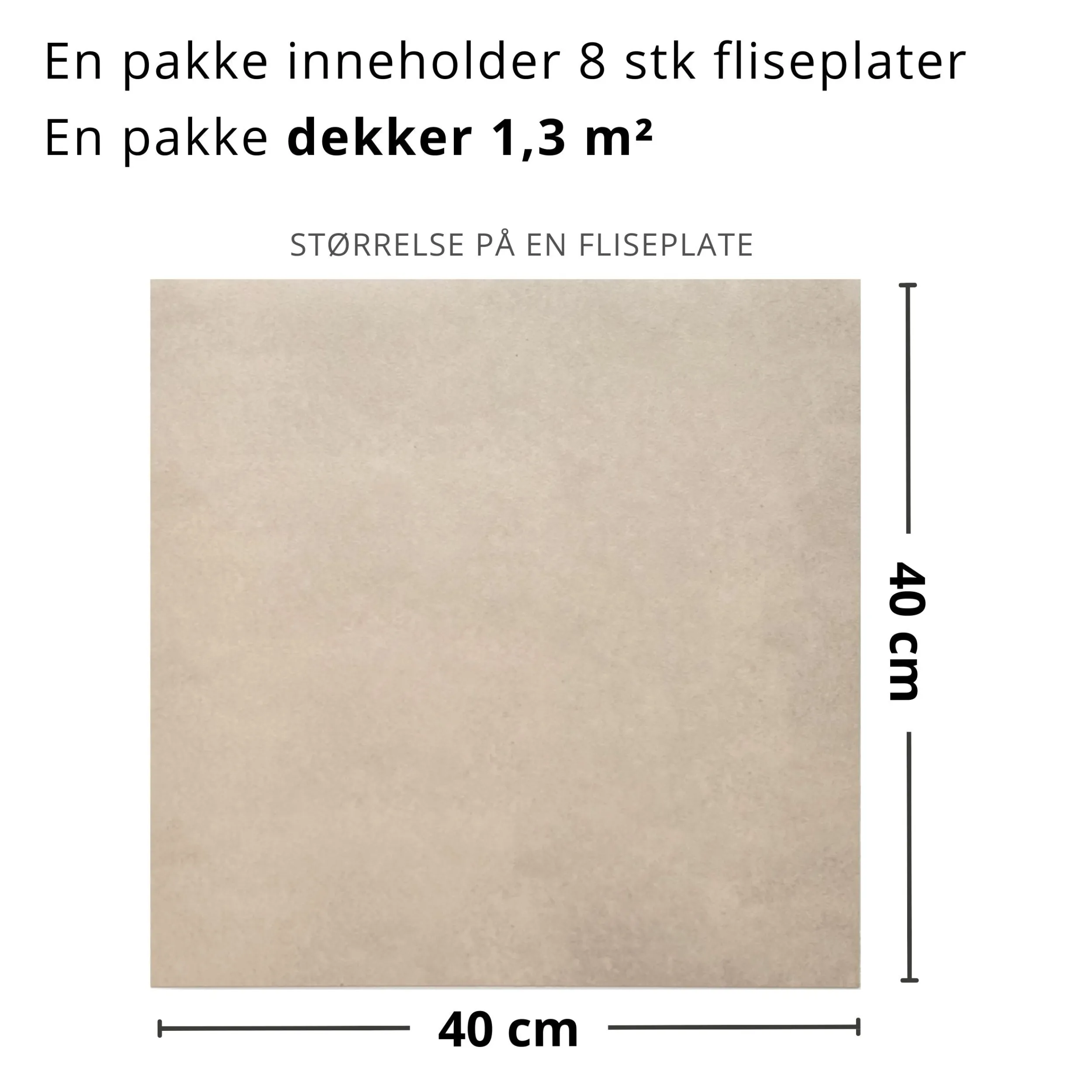 Discount Beige betong selvklebende fliser Veggfliser | Gulvfliser