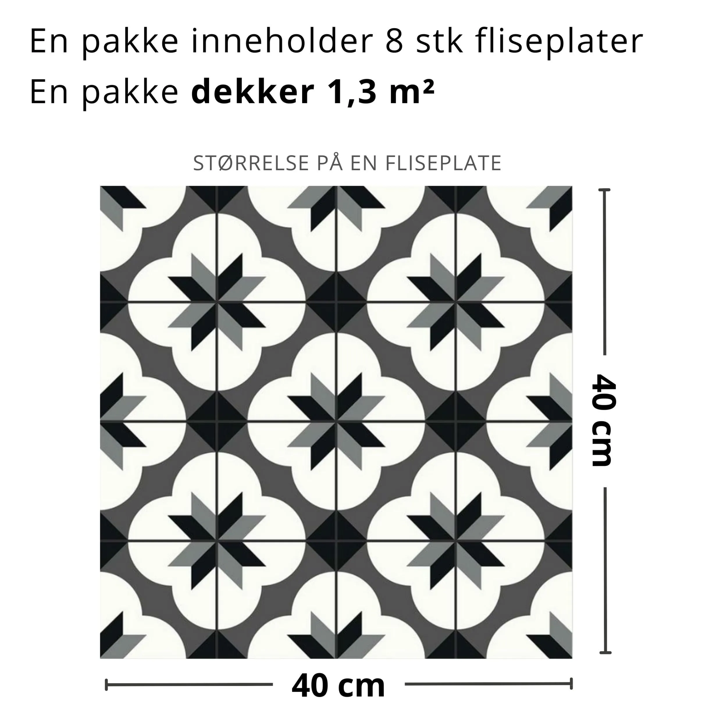 Clearance Bergen selvklebende fliser Veggfliser | Gulvfliser
