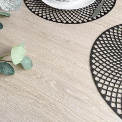 Outlet Bordbrikke, sort Borddekking