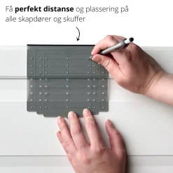 Fashion Boremal for håndtak og knotter Verktøy | Håndtak