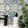 Fashion Cassablue tiles kontaktplast Vegg | Kjøkken