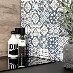 Fashion Cassablue tiles kontaktplast Vegg | Kjøkken