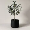 Clearance Cem potte, 17 cm sort Potter Og Vaser