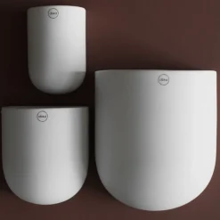 Outlet DBKD Cut veggpotte XL hvit Potter Og Vaser