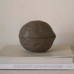 Clearance DBKD Walnut skål dust Pynt
