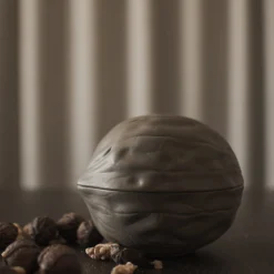 Clearance DBKD Walnut skål dust Pynt