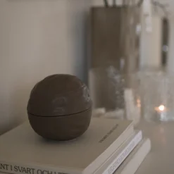 Clearance DBKD Walnut skål dust Pynt