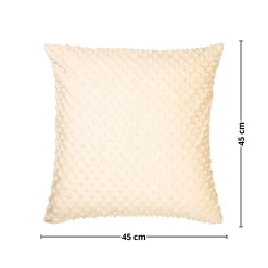 Online Dots krem putetrekk 45 cm Tekstil