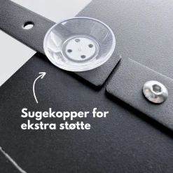 New Dusjhylle, sort metall Baderom | All Organisering