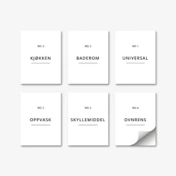Outlet Etiketter vaskemidler Etiketter | Etiketter