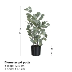 Best Eukalyptus i potte 60 cm Kunstige Planter