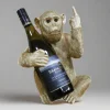 Clearance Frekk apekatt vinholder Pynt