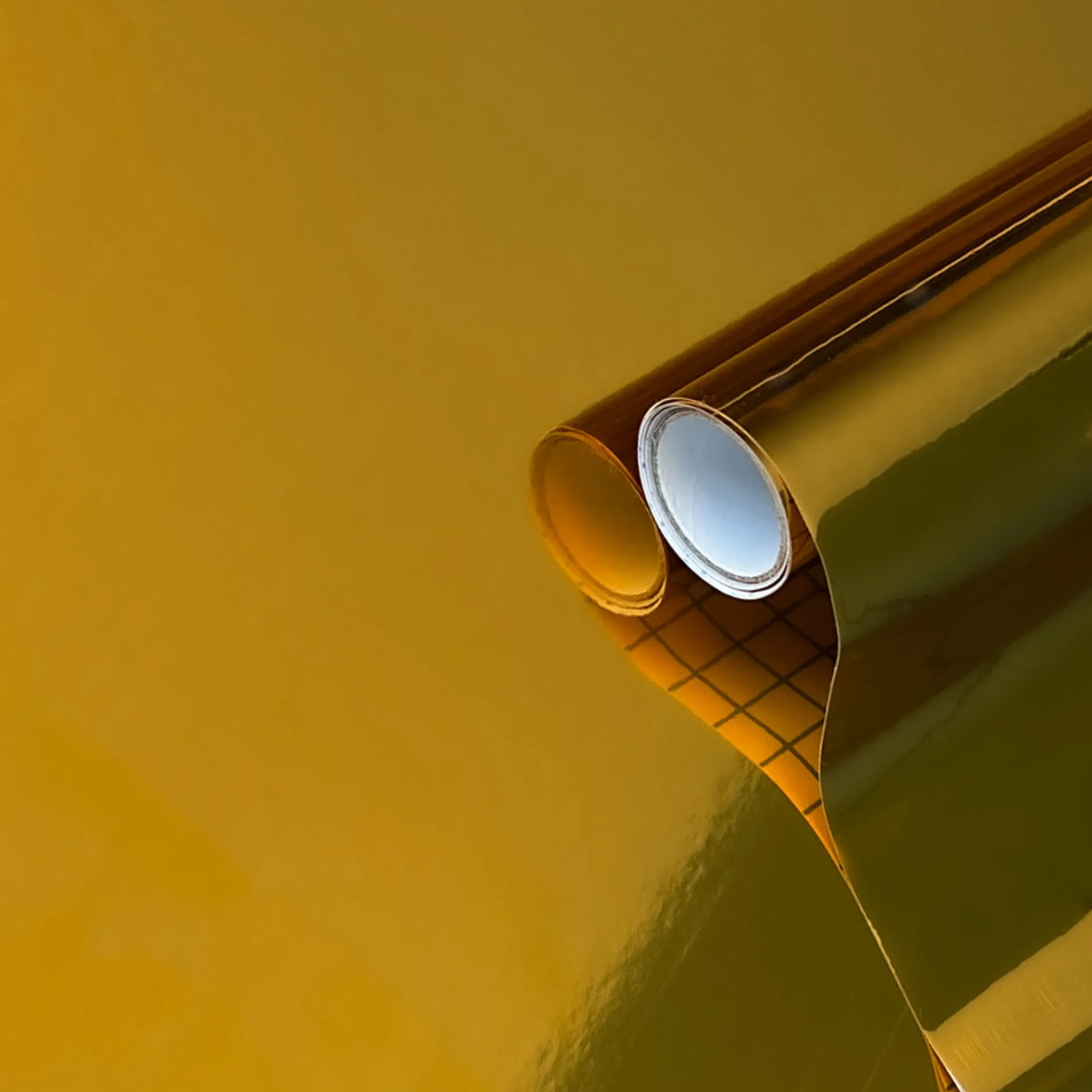 New Glossy gold kontaktplast Dekor
