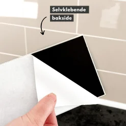 Hot Hailey beige selvklebende fliser Veggfliser | Til Kjøkkenvegg