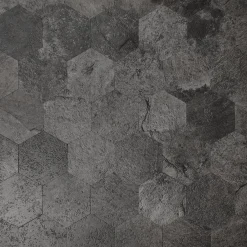 New Hexagon mørkegrå betong selvklebende veggfliser Veggfliser | Til Kjøkkenvegg