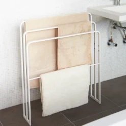 Clearance Håndkleholder hvit Baderom | All Organisering