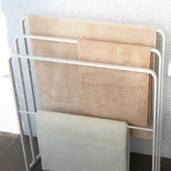 Clearance Håndkleholder hvit Baderom | All Organisering