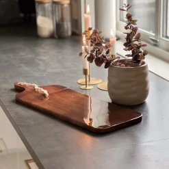 Discount House Doctor Anit lysestake antikk messing Lysestaker Og Lykter