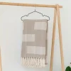 Sale House Nordic Adana pledd gråbrun Pynt