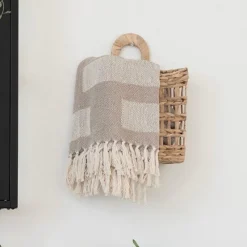 Sale House Nordic Adana pledd gråbrun Pynt