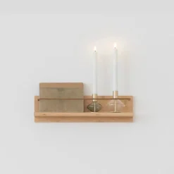 New House Nordic Ember vegghylle natur All Organisering | Organisering