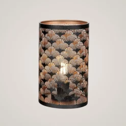 Hot House Nordic Nata LED lyslykt skjell Lysestaker Og Lykter