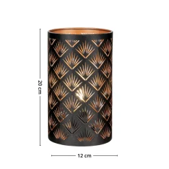 Outlet House Nordic Nata LED lyslykt palme Lysestaker Og Lykter
