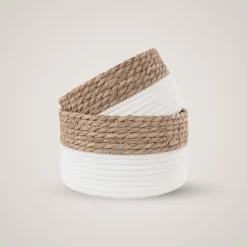 Sale House Nordic Tanta kurv natur sett 2 stk All Organisering | Organisering