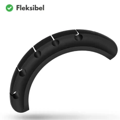 Outlet Kabelholder med 5 hull All Organisering | Organisering