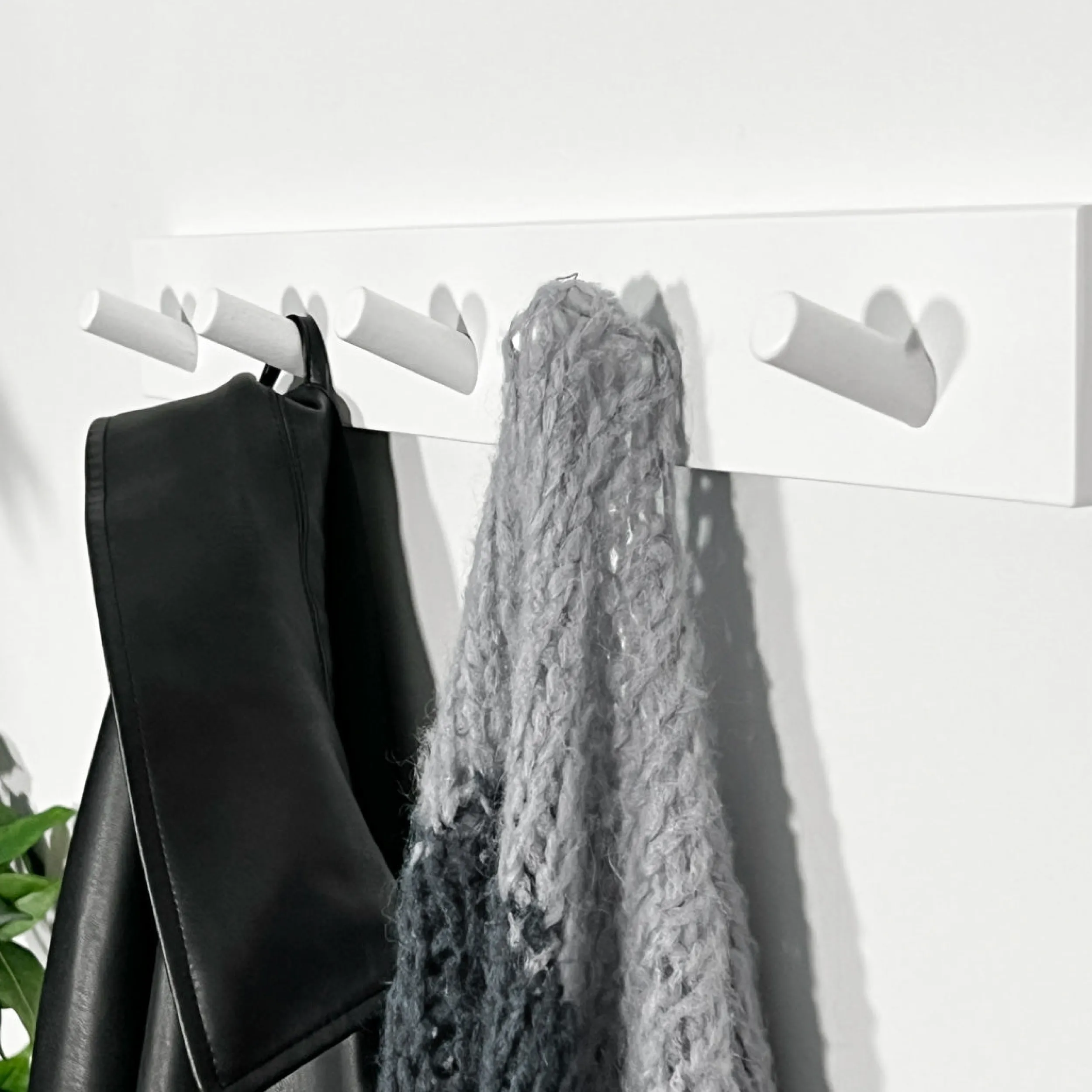 Discount Knaggrekke, hvit Garderobe | Gang