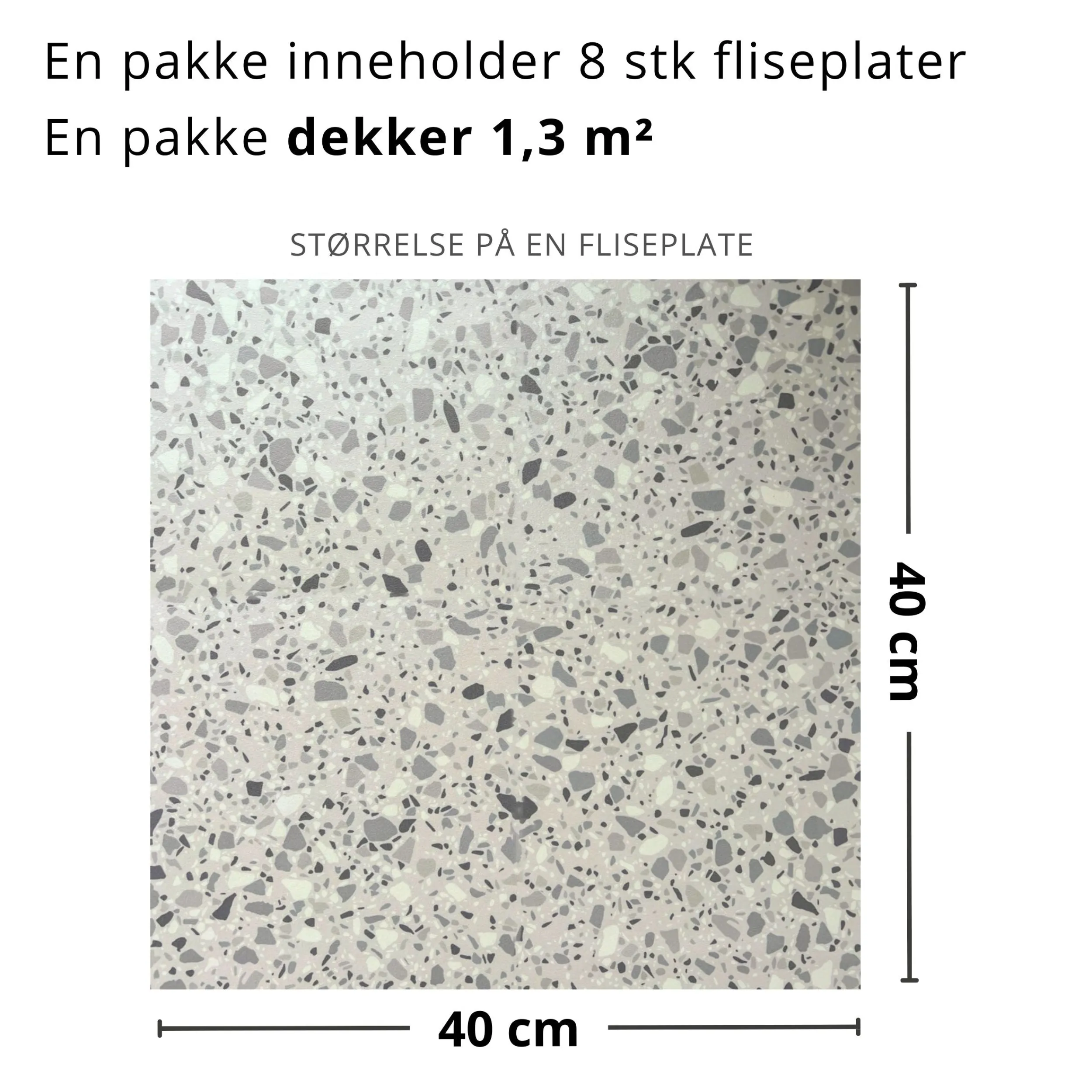 Hot London terrazzo selvklebende fliser Veggfliser | Gulvfliser