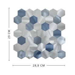 Sale Lykke hexagon selvklebende veggfliser Veggfliser | Til Kjøkkenvegg
