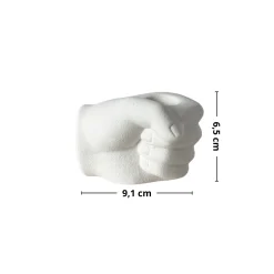 Fashion Lysestake til kronelys hand, 2-pk Pynt