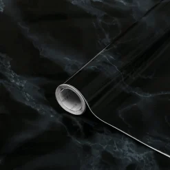 Fashion Marmor sort/blå kontaktplast Marmor | Bord