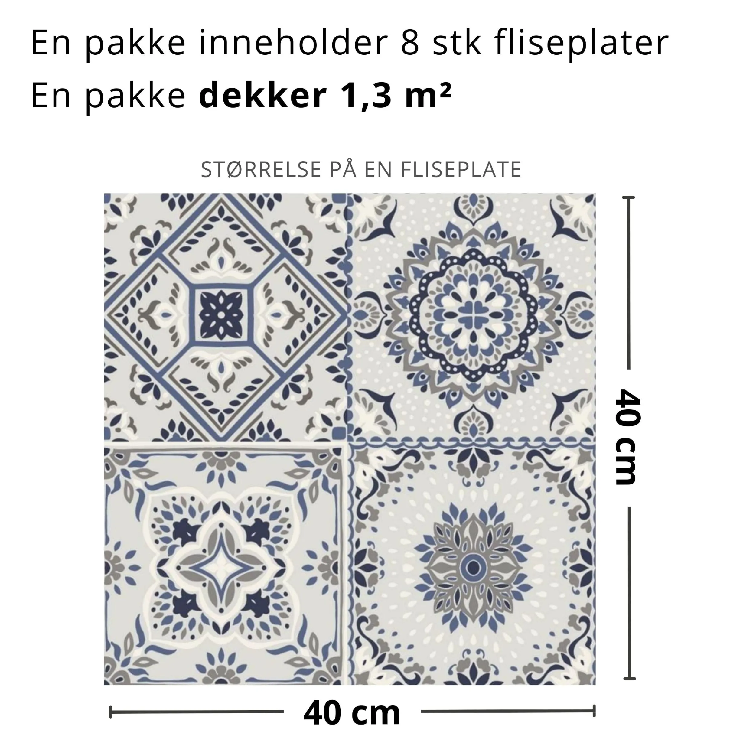 New Marokko selvklebende fliser Veggfliser | Gulvfliser