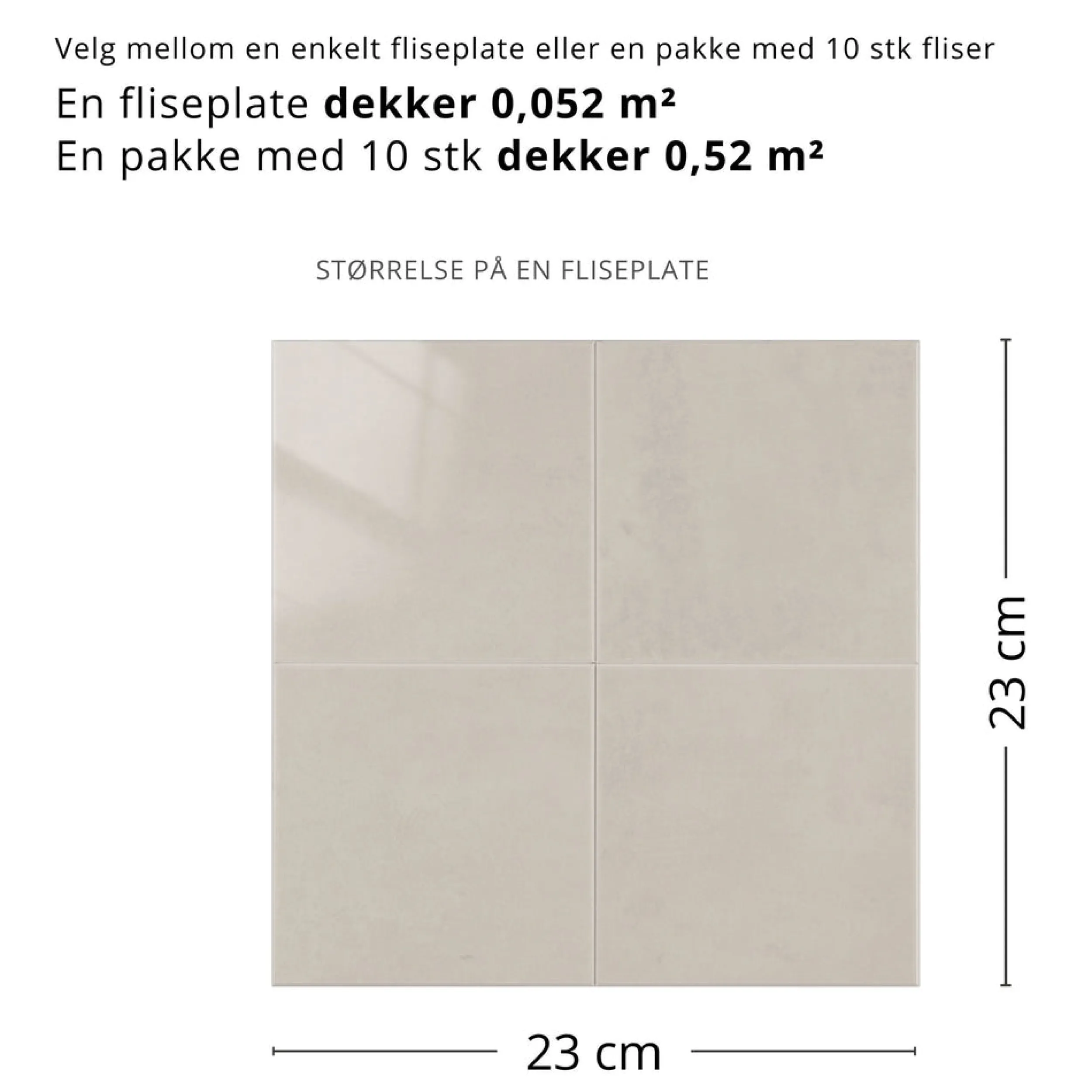 Best Melina Beige selvklebende veggfliser Veggfliser | Til Kjøkkenvegg
