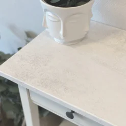 Hot Mikrosement hvit kontaktplast Betong Og Stein | Bord