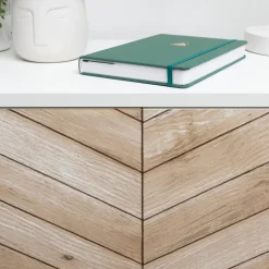 Discount Moderne fiskebein natur kontaktplast Bord | Baderomsmøbler
