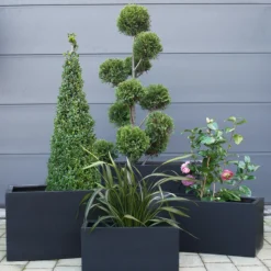 New Moderne plantekasse, sort Potter Og Vaser