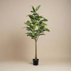 Discount Mr. Plant Fikus Elastica 190 cm Kunstige Planter