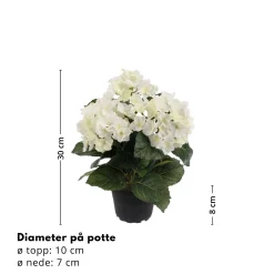 Hot Mr. Plant Hortensia 30 cm Kunstige Planter