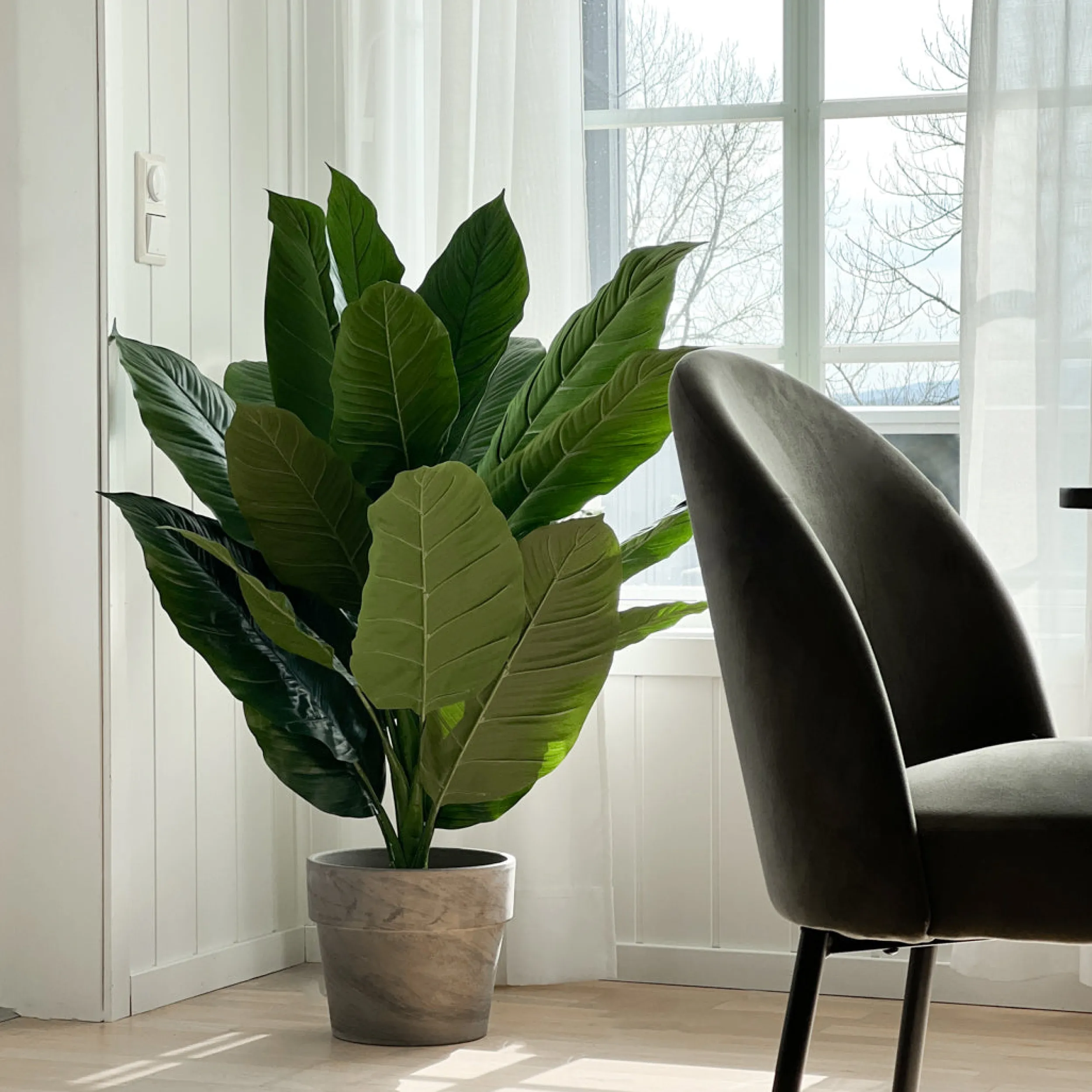 New Mr. Plant Spathiphyllum 105 cm Kunstige Planter