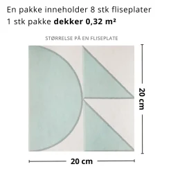 Hot Neu antikk selvklebende fliser Til Gulvvarme | Til Dusjsone