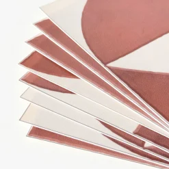 Hot Neu Coral red selvklebende fliser Veggfliser | Gulvfliser