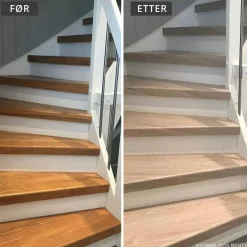 Clearance Oak minimal kontaktplast Trapp | Bord