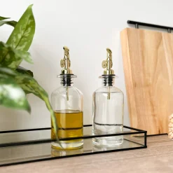 Outlet Oljeflaske, transparent 2-pk Krydder | Kjøkken