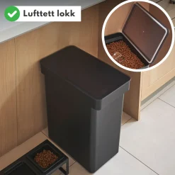 Outlet Oppbevaringsboks dyrefor sort Gang | Vaskerom