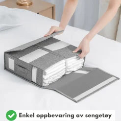 New Oppbevaringsboks til sengetøy All Organisering | Organisering