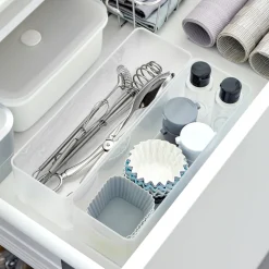 Discount Oppbevaringsbokser stor avlang sett 2 stk Baderom | Kjøkken