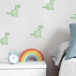 Best 25-pk Dino klistremerker, grønn Barnestickers